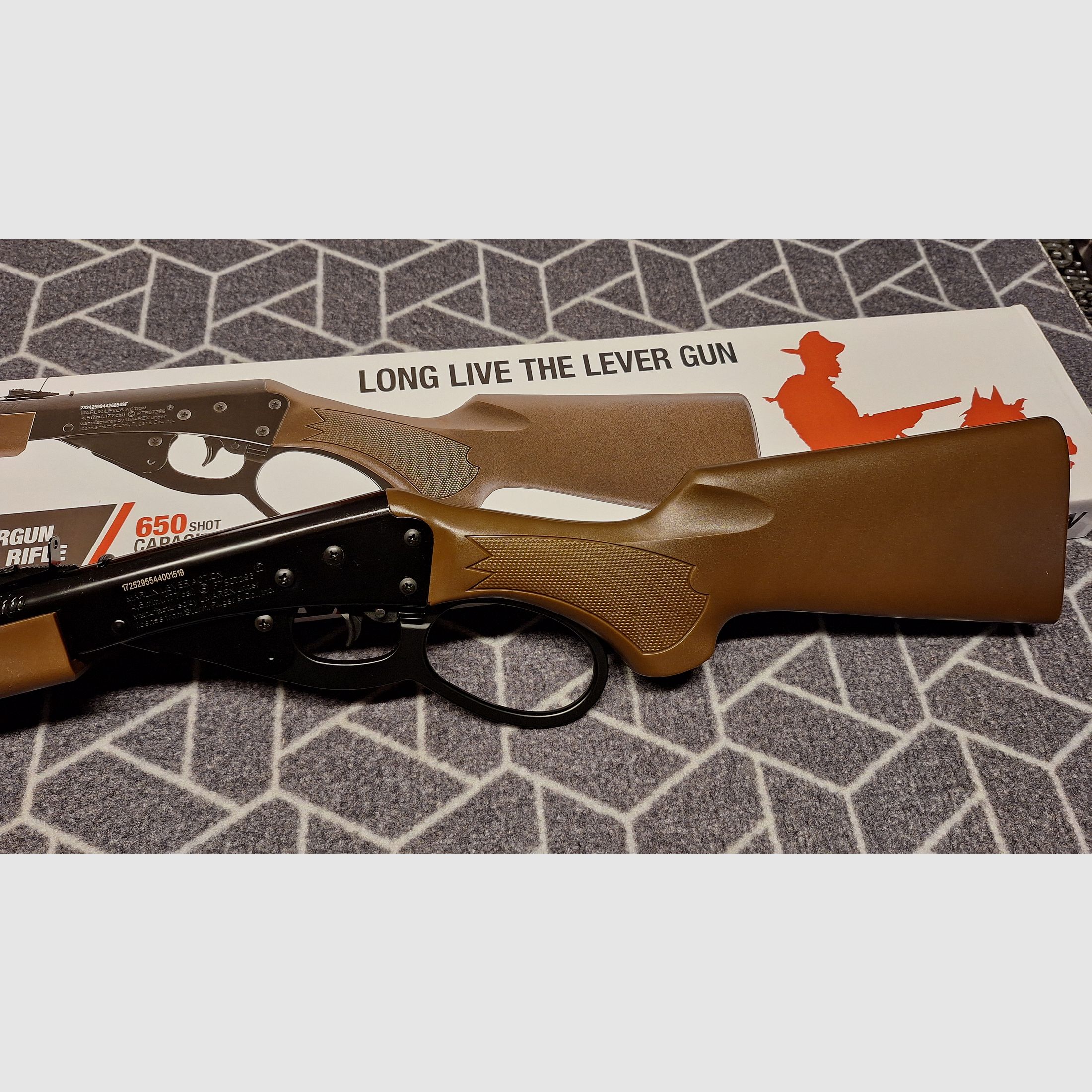 Marlin Lever Action BB Rifle - Unterhebelspanner Luftgewehr 4,5 mm BB