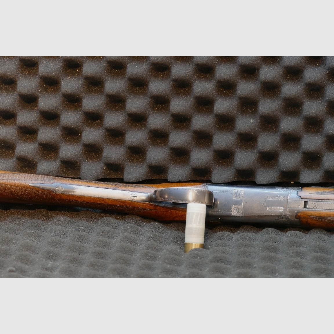 Browning / FN Superposed, Vorläufer der legendären B25, BJ1966 - handeingepasst – Special Trap - inkl. Original Dokumente passend zur Flinte