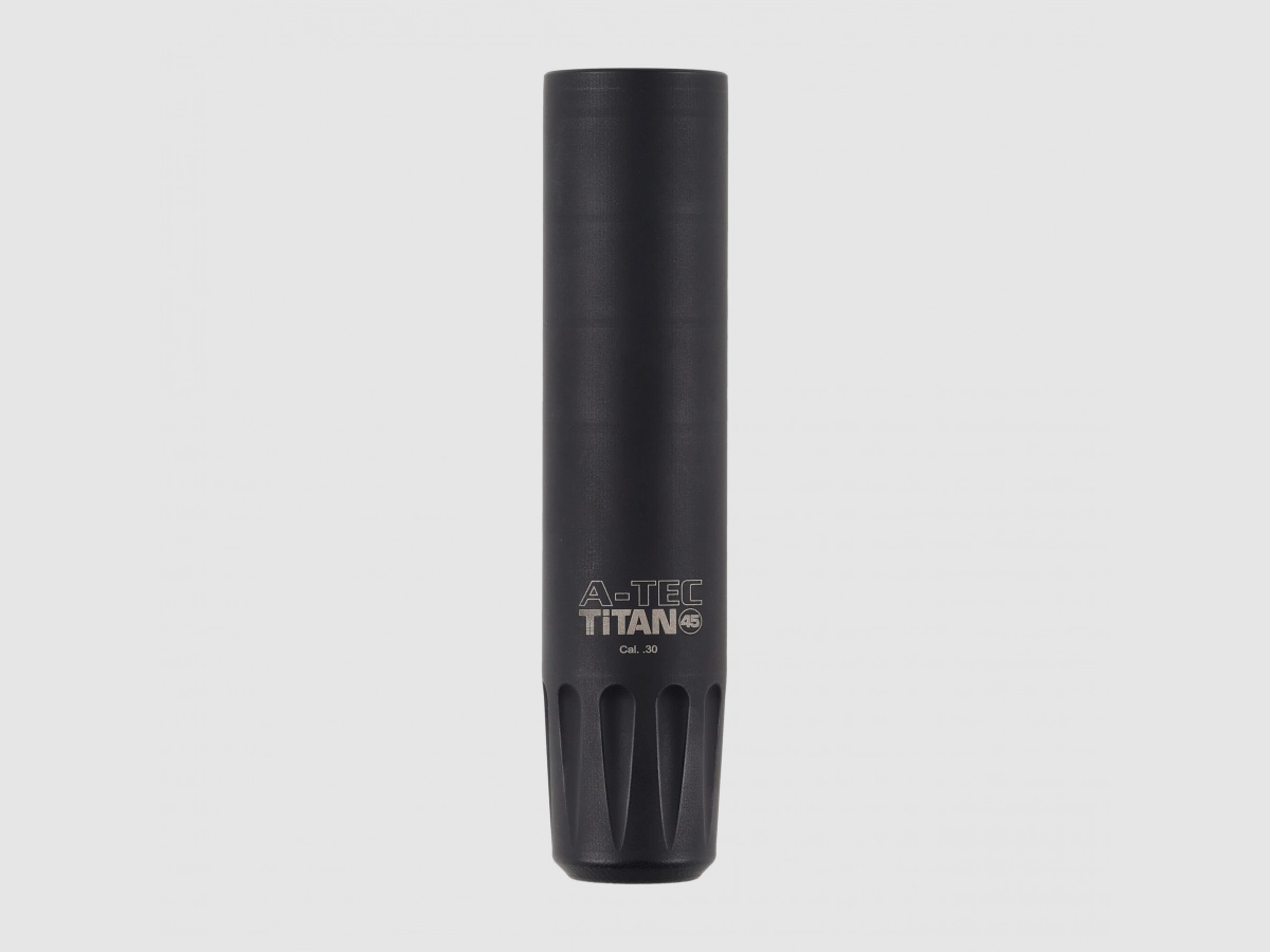 A-TEC Titan 45 3D-Titan-Schalldämpfer schwarz / A-Lock / .338