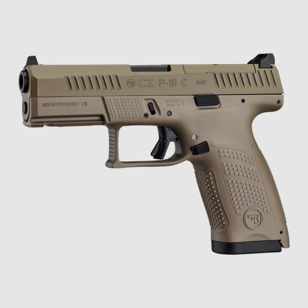 CZ P-10 C Pistole Optics Ready FDE 9mm Luger