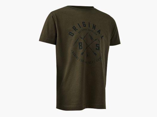 Youth Billie T-Shirt - Diep Groen - Kindermaat: 164