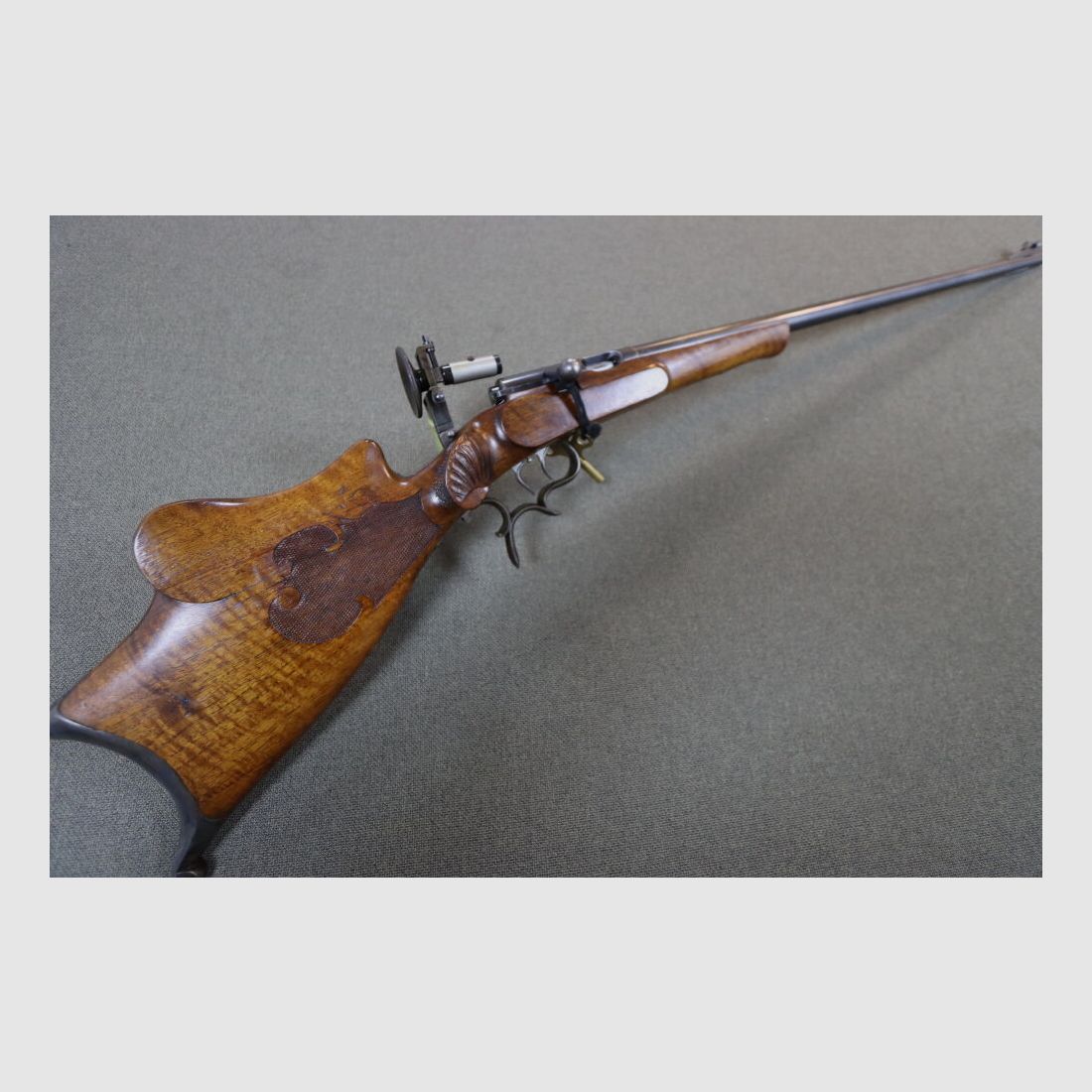 Mauser diopter single-shot repeating rifle from the mid-30s