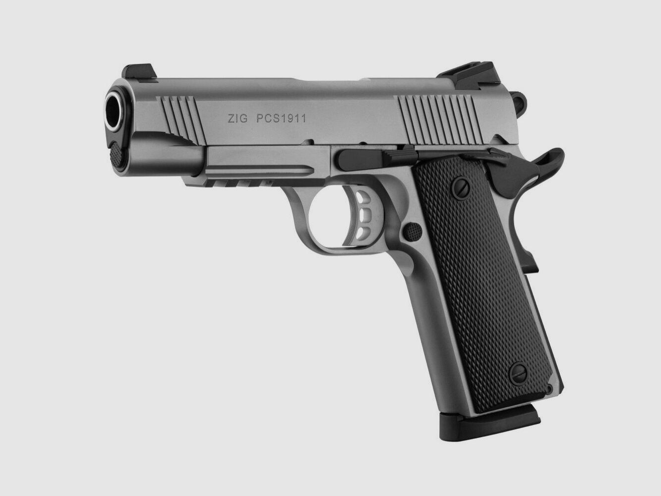 Tisas ZIG Pcs 1911 inox 4.25″ cal 45 ACP, image 6 of 10