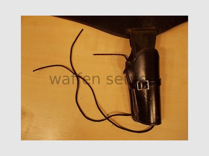 Bucheimer Westerngürtel + Holster für 6" Western-Revolver