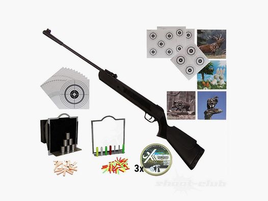 First Strike	 First Strike Bearhunter Gewehr 4,5 mm Super Target Set