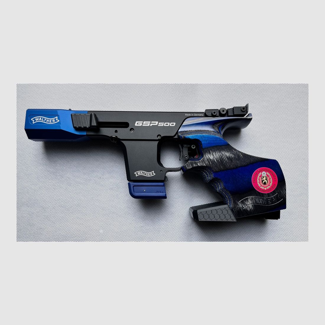 Handballenauflage für Auflageschiessen Walther GSP 500