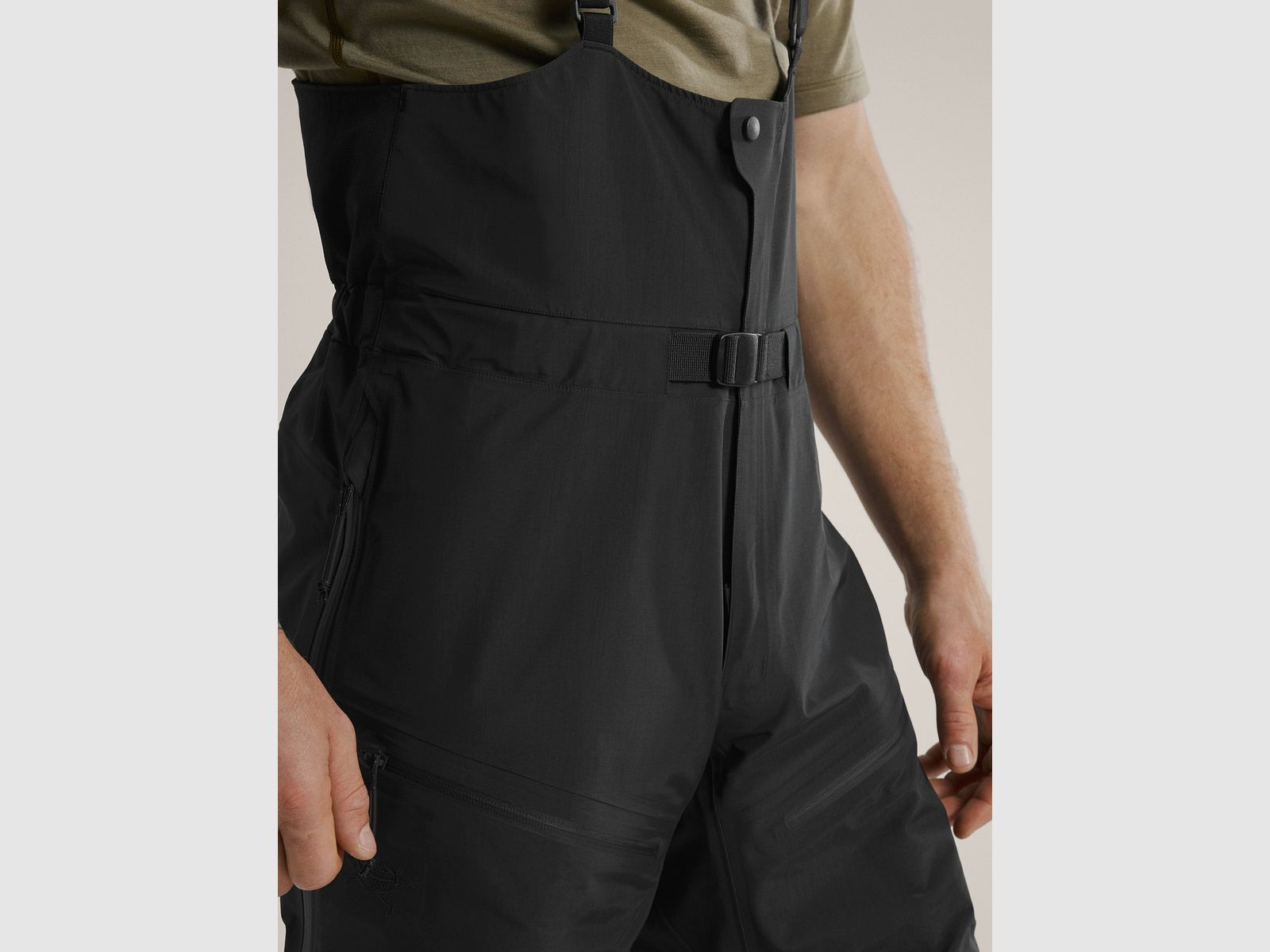 Arc'teryx Alpha Bib Pant LEAF Men's - Black, image 9 of 12