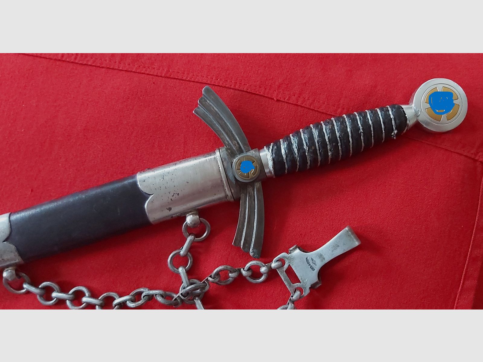 Air Force pilot dagger (so-called boarding dagger) Fa. E.& F. Hörster