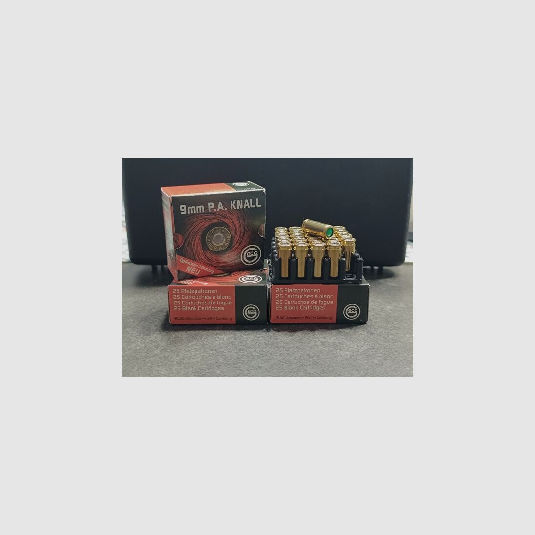 Geco 9mm PAK Schreckschussmunition / ab 5 Packungen Mengenrabatt!!