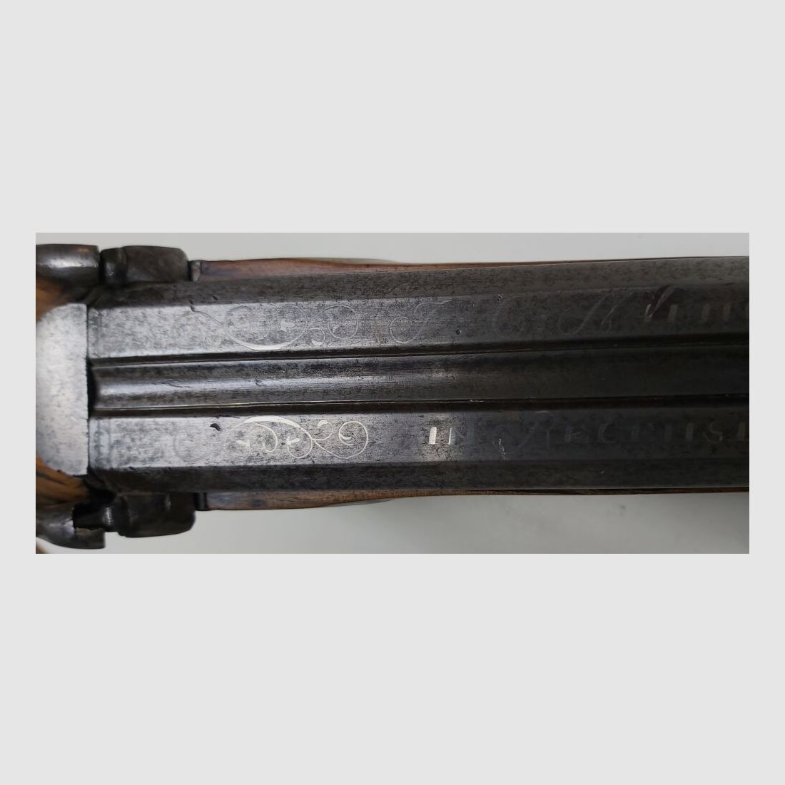 F.C. Nabholt in Regensburg double-barreled percussion pistol