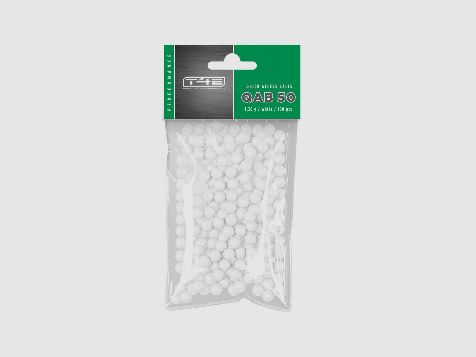 T4E Performance QAB 50 Quick Access Balls Kal.50 100 Stück weiß