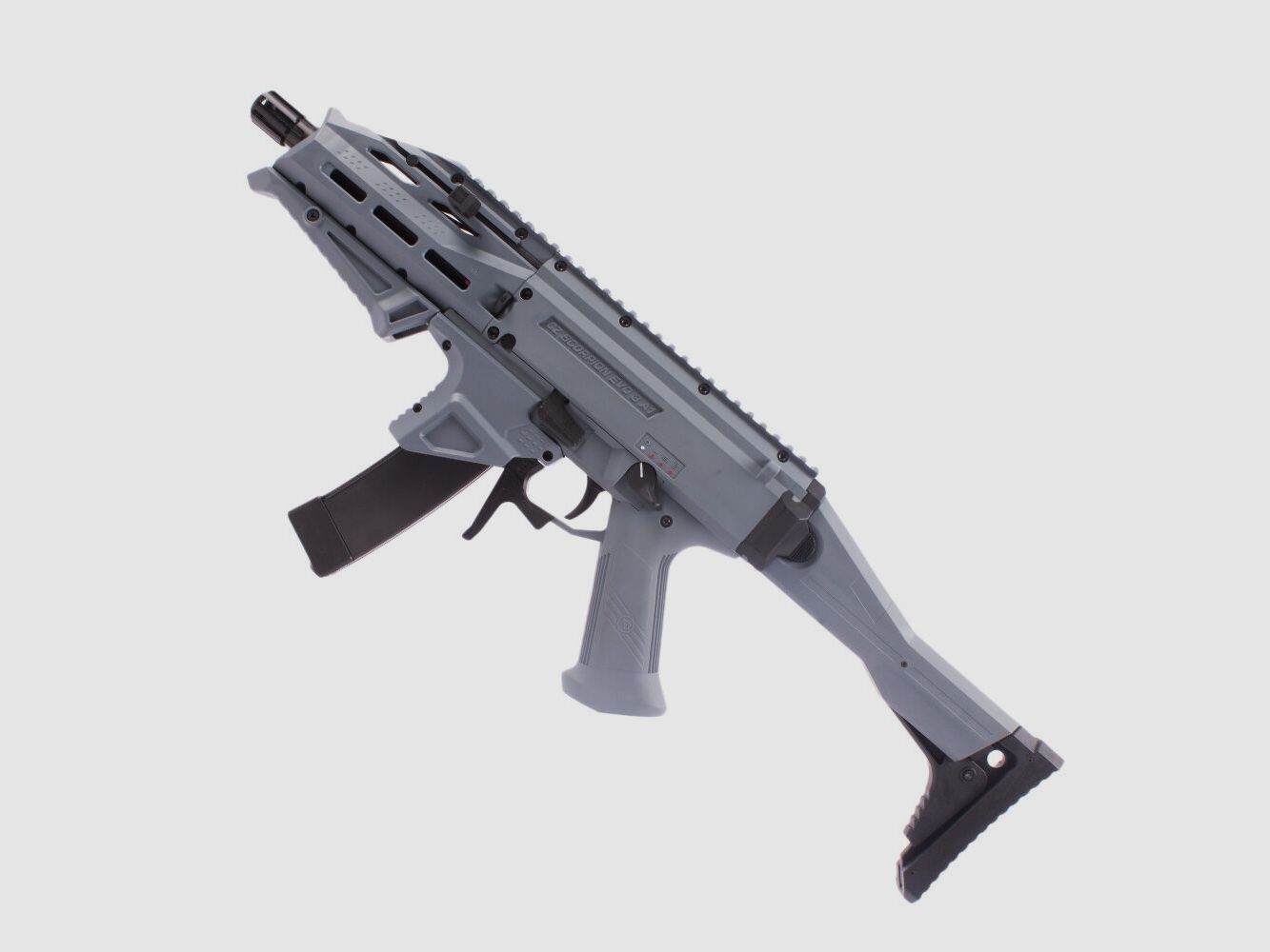 ASG CZ Scorpion EVO 3 A1 ATEK Airsoft S-AEG 6 mm BB Battleship Grey Dual Tone