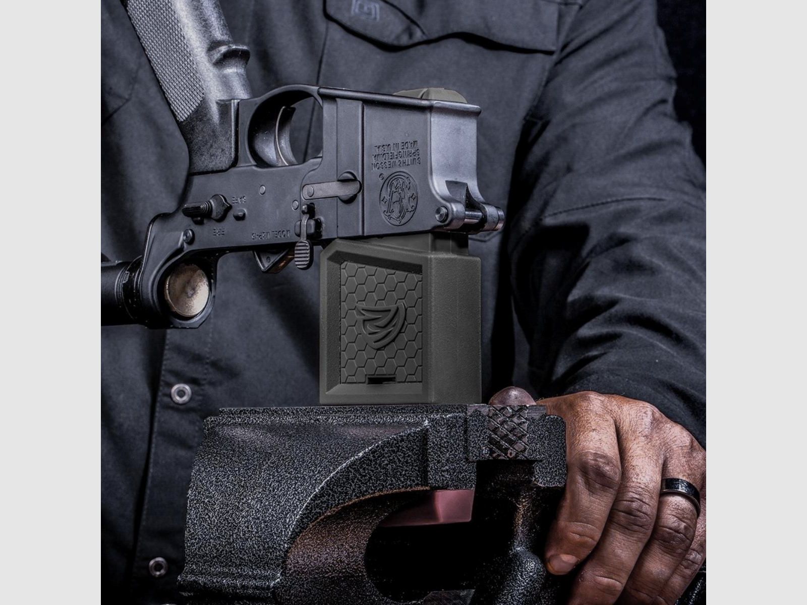 Real Avid - Blok mocujący Smart-Fit AR-15 Vise Block - AVAR15SFVB, zdjęcie 11 z 12