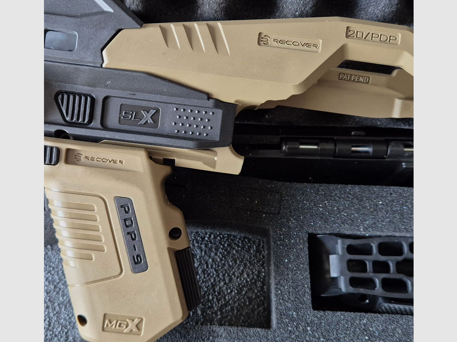 WALTHER PDP 4.5 OR WRAZ Z PODPARCIEM STOCK i wieloma akcesoriami, zdjęcie 10 z 12