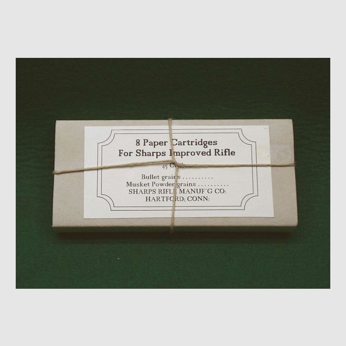 Patronenschachtel 8 Paper Cartridges