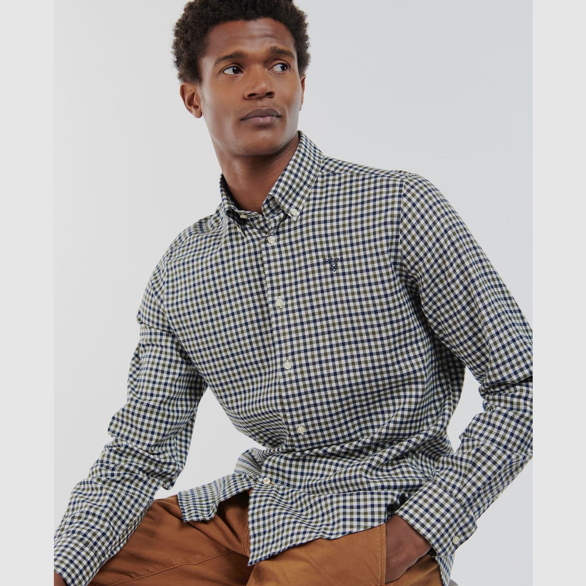 Barbour Finkle Tailored camicia a maniche lunghe, immagine 2 di 2