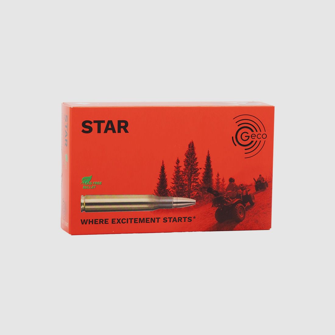 Geco 7X64 STAR 9,1g/140grs Büchsenpatronen Bleifrei