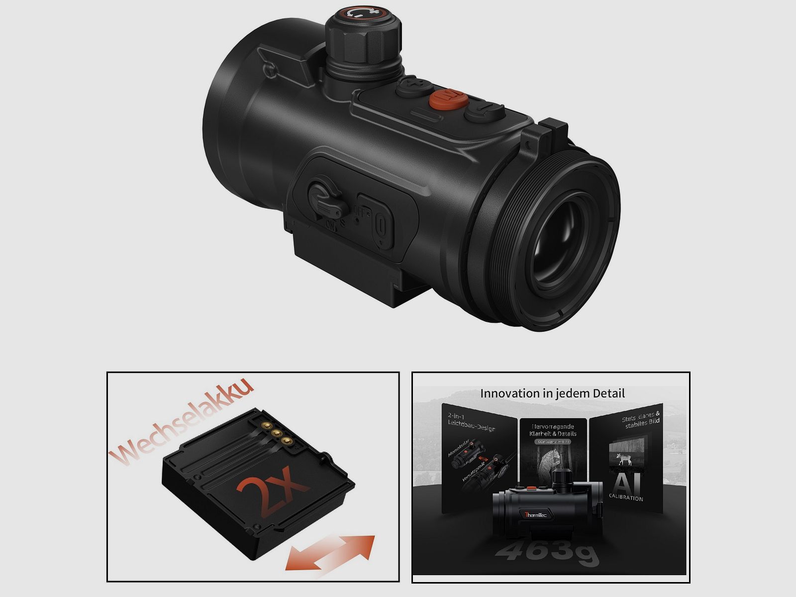 ThermTec Hunt 650L inkl. Rusan MAR Adapter