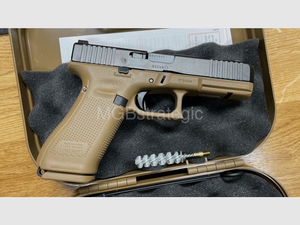 limited GLOCK 17 Gen 5 FR - semi-automatic pistol 9mm Luger France's new service pistol PSA