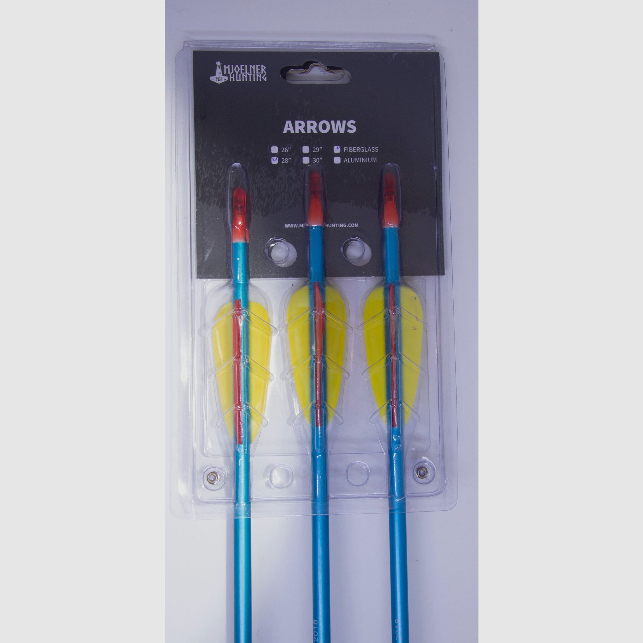 Aluminum arrows 30 inches 3-pack