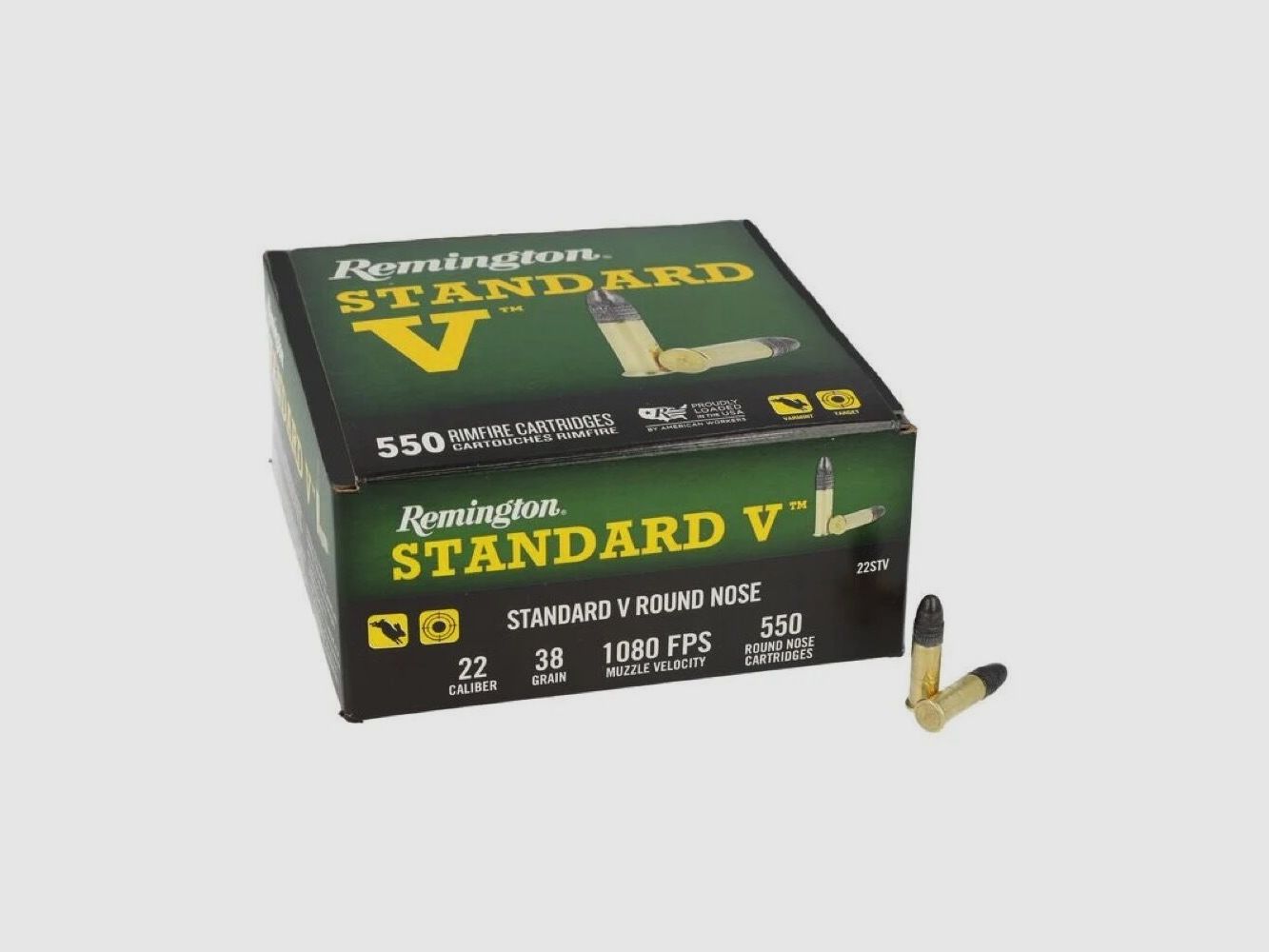 Remington SV LRN 38grs 550St .22lr