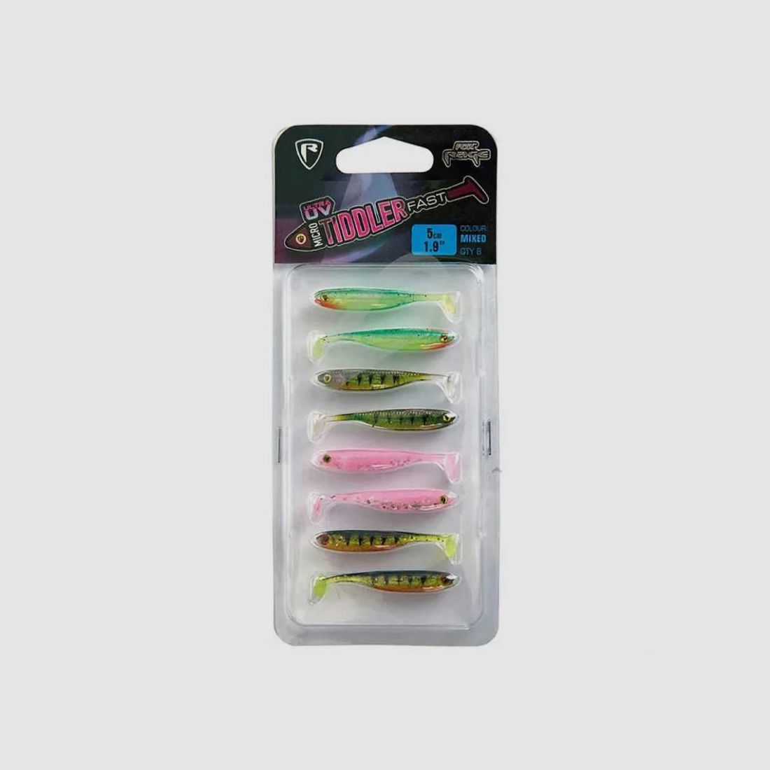 Kunstköder Fox Rage Micro Tiddler Fast Loaded UV Mischfarben Pack