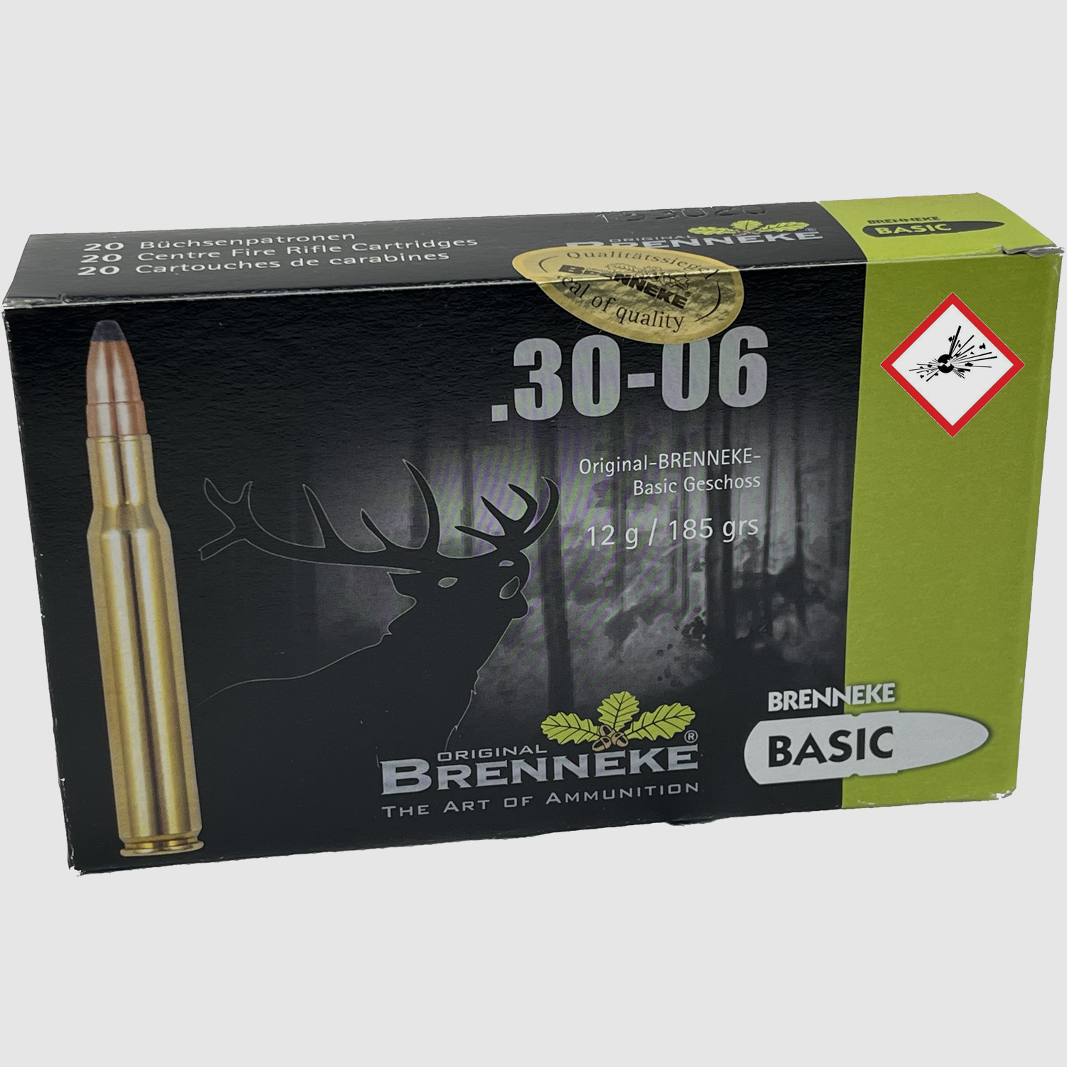 Brenneke Basic Jagdpatrone Kal. .30-06 185grs