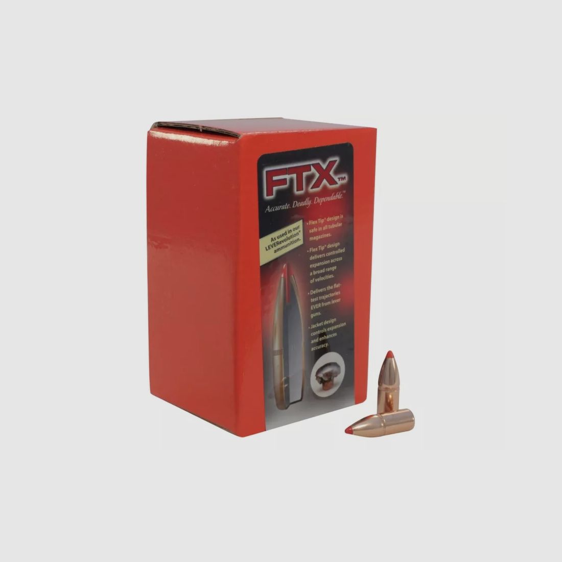 Hornady Geschoss .30/.308 FTX Rifle 135GR 100 Stück