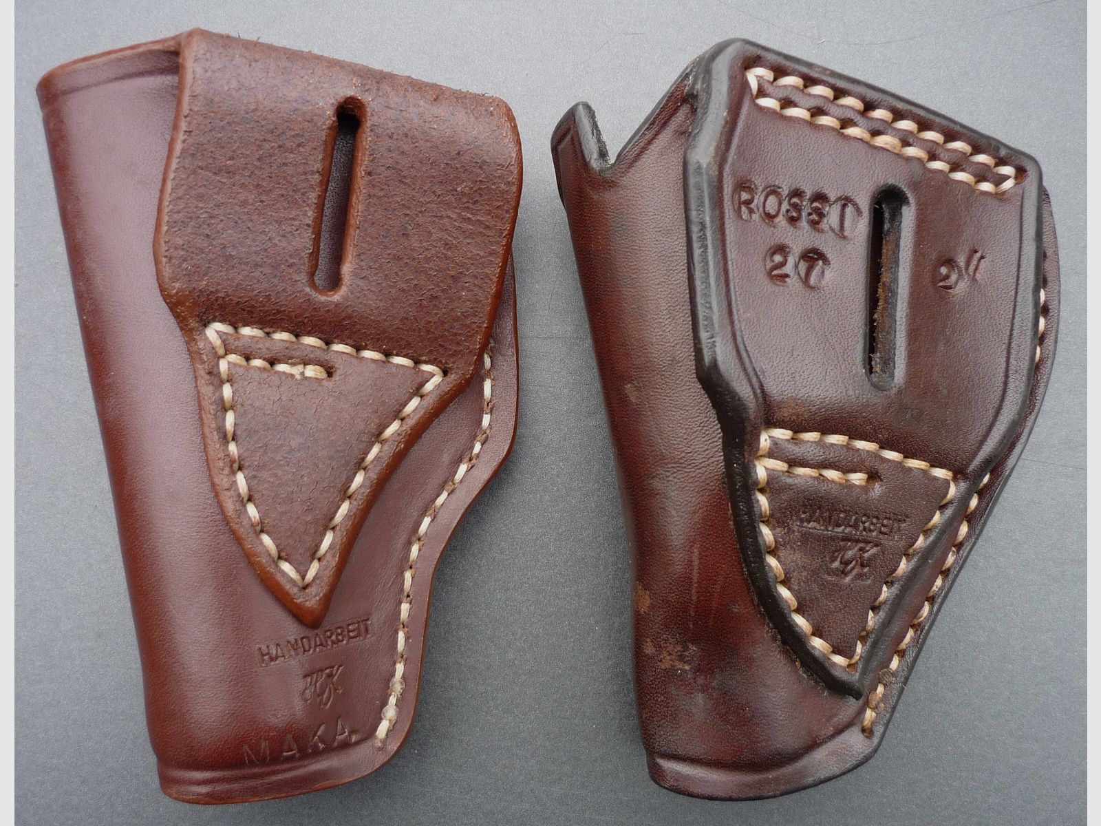 HKDesign Holster Art. Nr. 005  ,Schnellziehholster für Rossi 27 2" und 2" Pistolen ( Gaspistolen   -   für Rechtshänder  