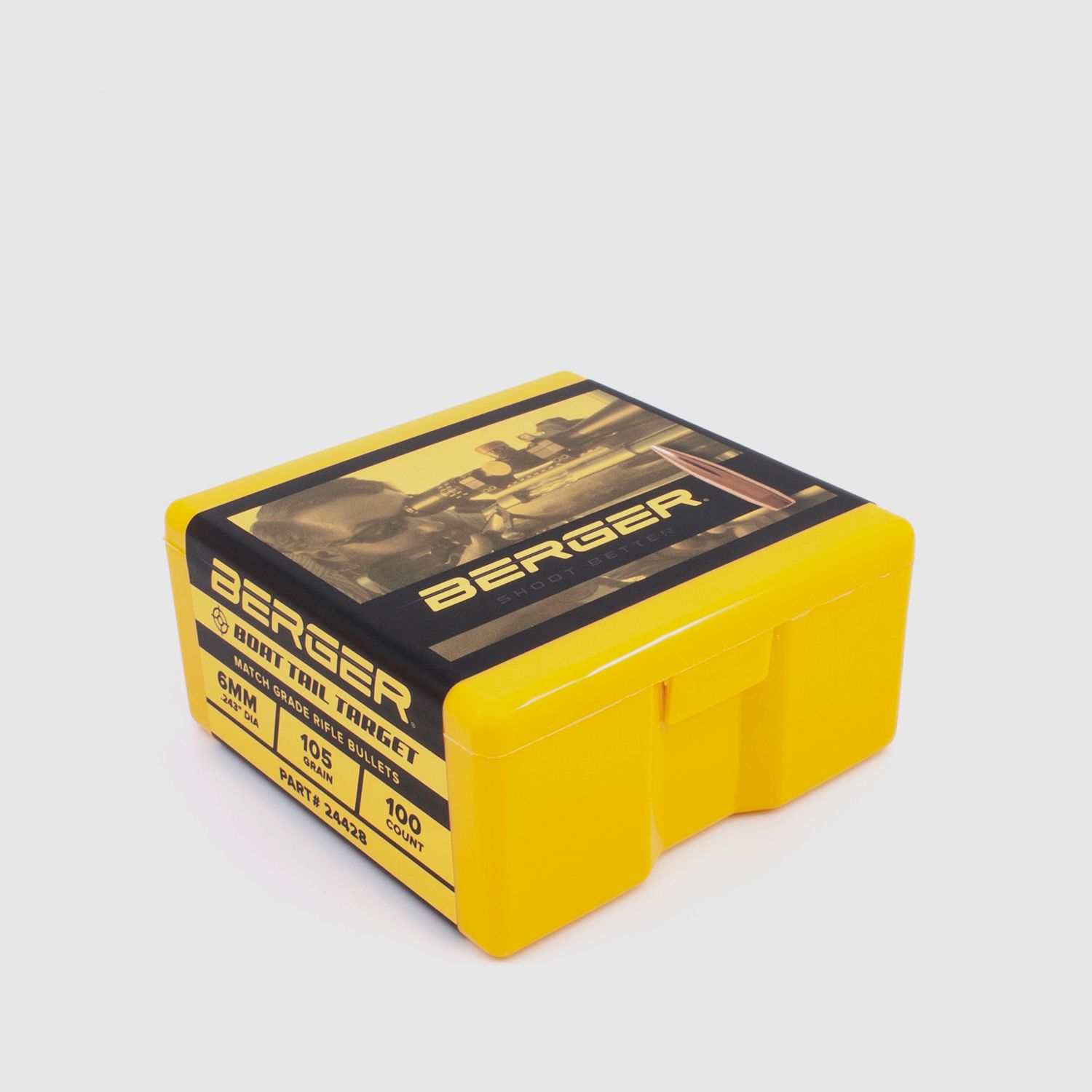 Berger Geschoss 6mm/.243 BT Target 105GR 100 Stück