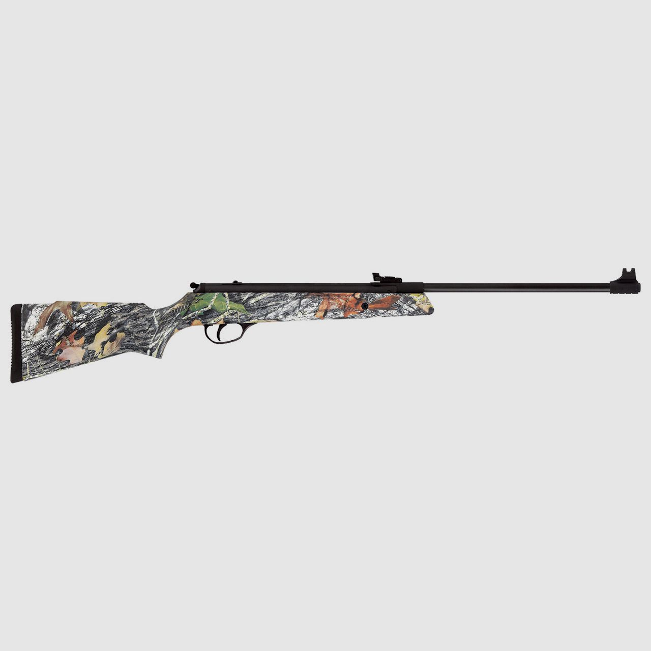 Knicklauf Luftgewehr Leader Hatsan 33 Mossy Oak Break Up Camo Fiberoptik Visierung Kaliber 4,5 mm (P18)
