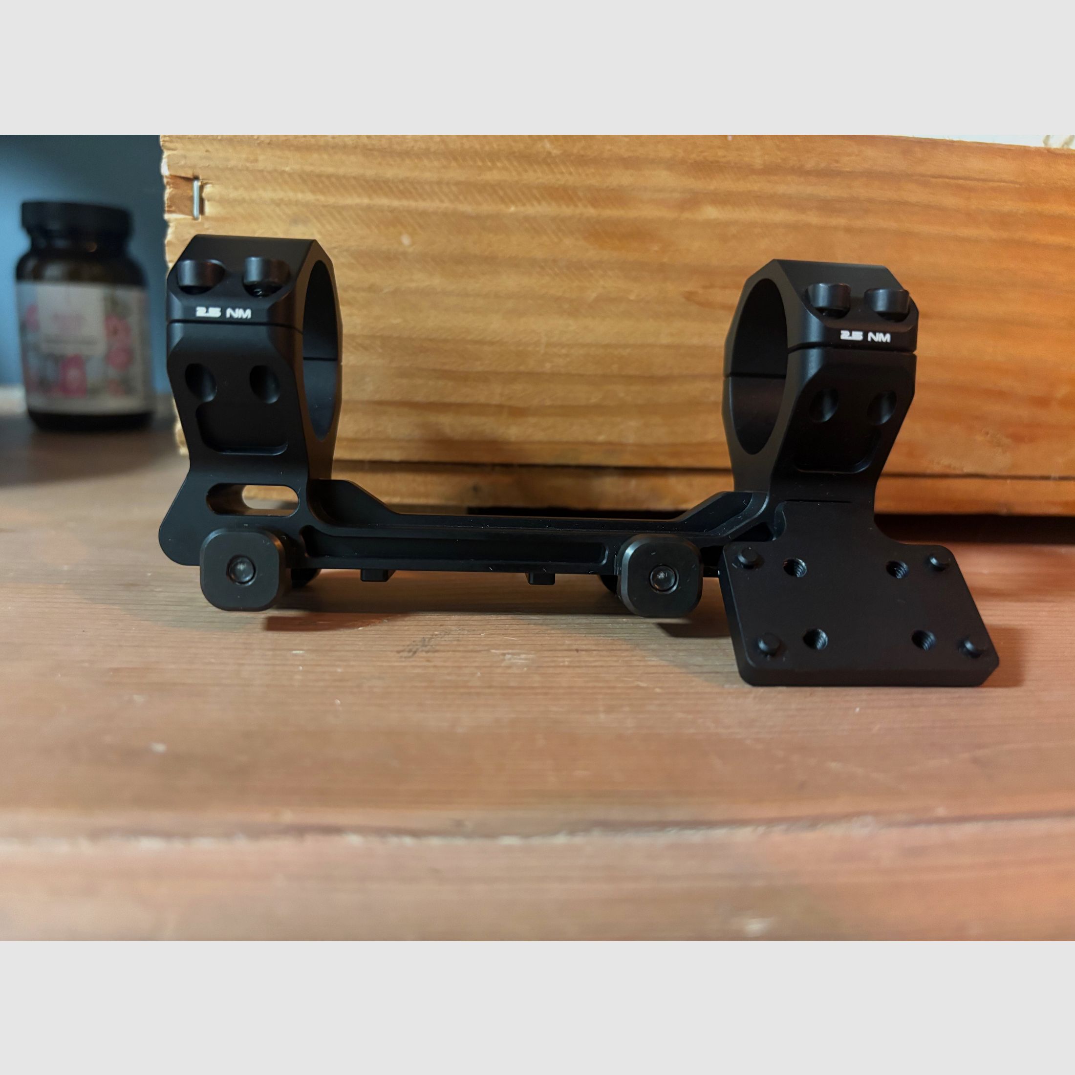 LCM 34/39 Montage met 45° offset-montage voor EFLX & Leupoldt Deltapoint