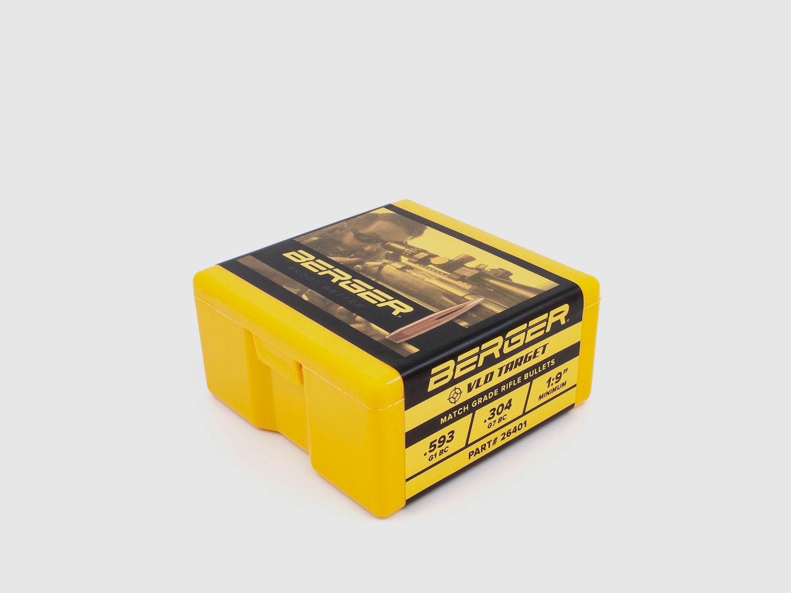 Berger Pocisk 6,5mm/.264 VLD Target 140GR 100 sztuk