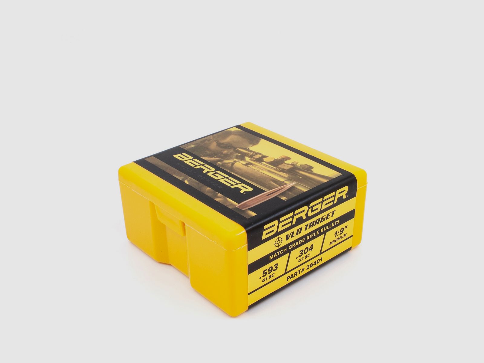 Berger Bullet 6.5mm/.264 VLD Target 140GR 100 pieces