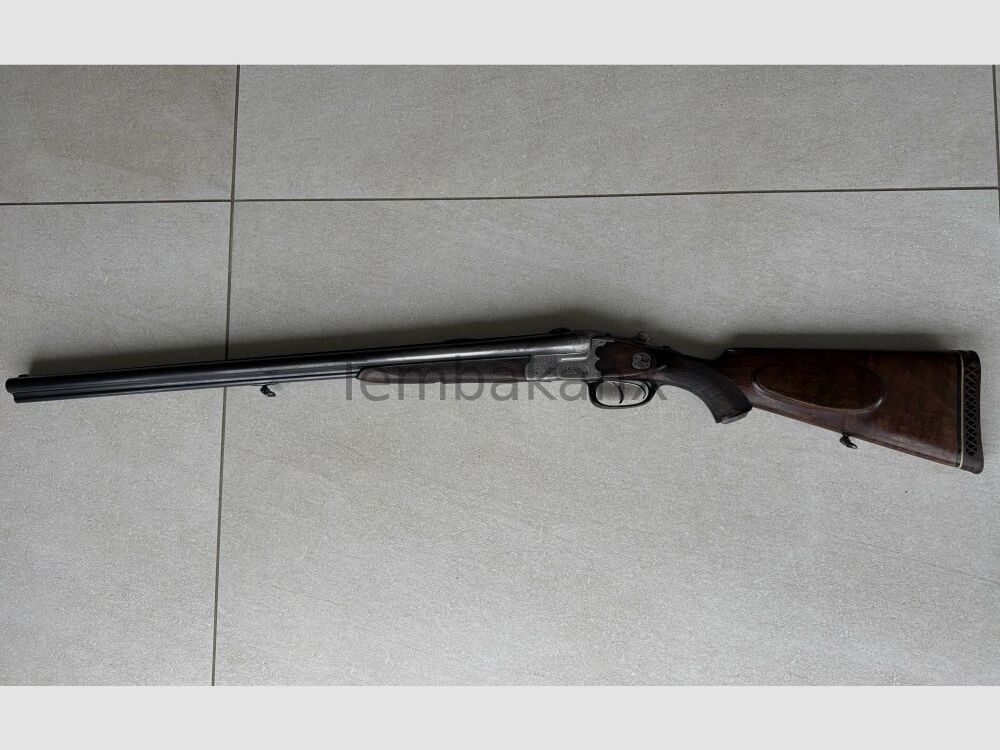 Sportwaffen Suhl Drilling 16/65 & 8x57JRS (Einstecklauf .22 Hornet)