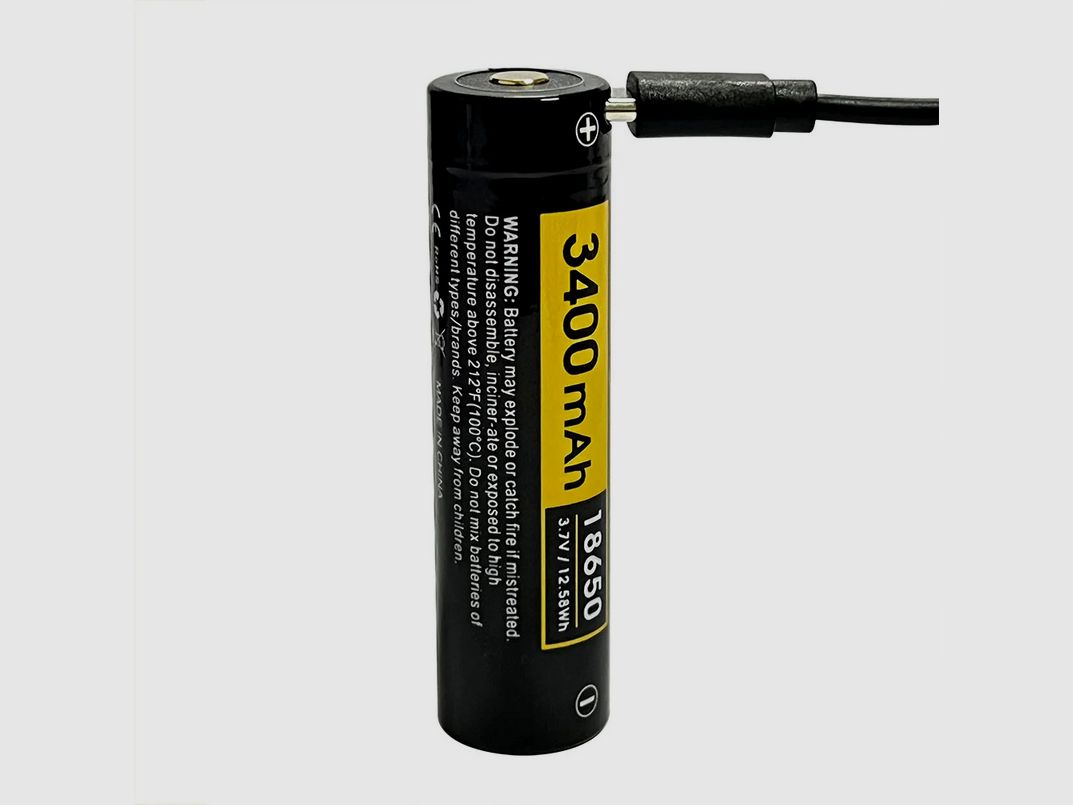 SPERAS – batteria – 18650, 3400 mAh, USB-C