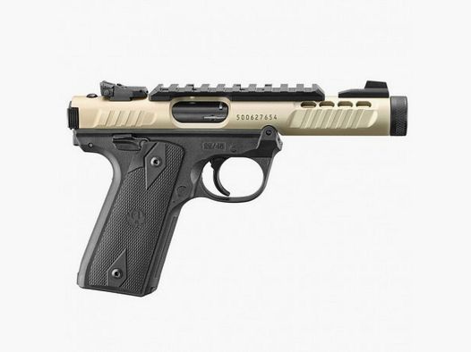 Pistola RUGER Mark IV 22/45 Lite 4.4" Champagne - 22 LR