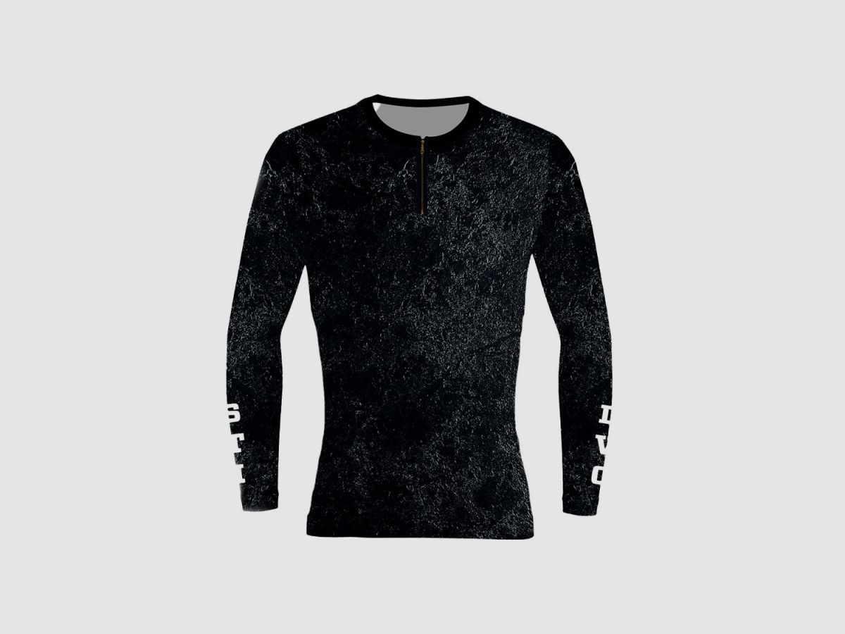 DED STI Competition T-shirt a maniche lunghe Scuro, taglia: 8XL, Tipo di abbigliamento: Regular (Uomini), immagine 3 di 3