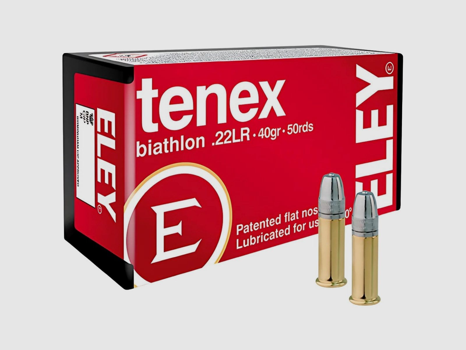 .22 LR Eley Tenex Biathlon 40gr/2,59g, image 1 sur 3