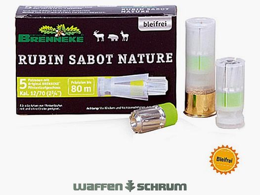 Brennecke Rubin Sabot 12/70 28g Bleifrei