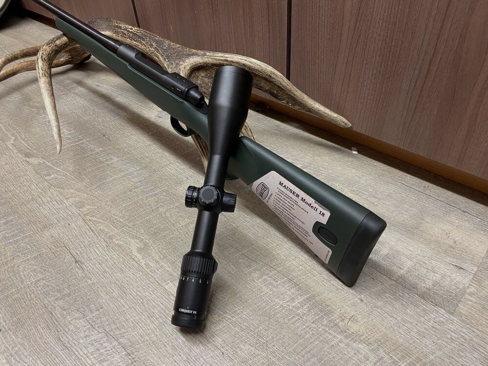 Mauser M18 Waldjagd, mit Zeiss Conquest V4 3-12x56