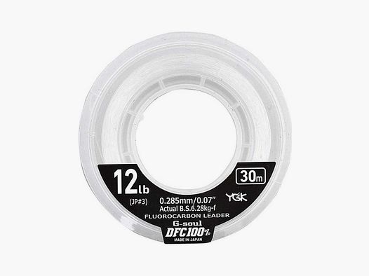 Fluorocarbonlinie YGK G-Soul DFC 30m 8 Lb