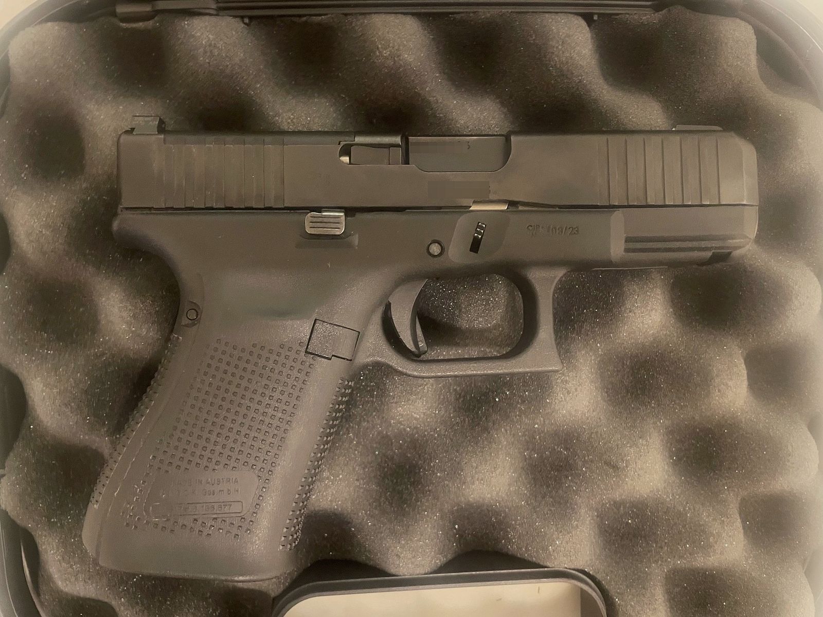 Glock 19 Gen 5 MOS + Trijicon Nachtsichtgerät + Magazin