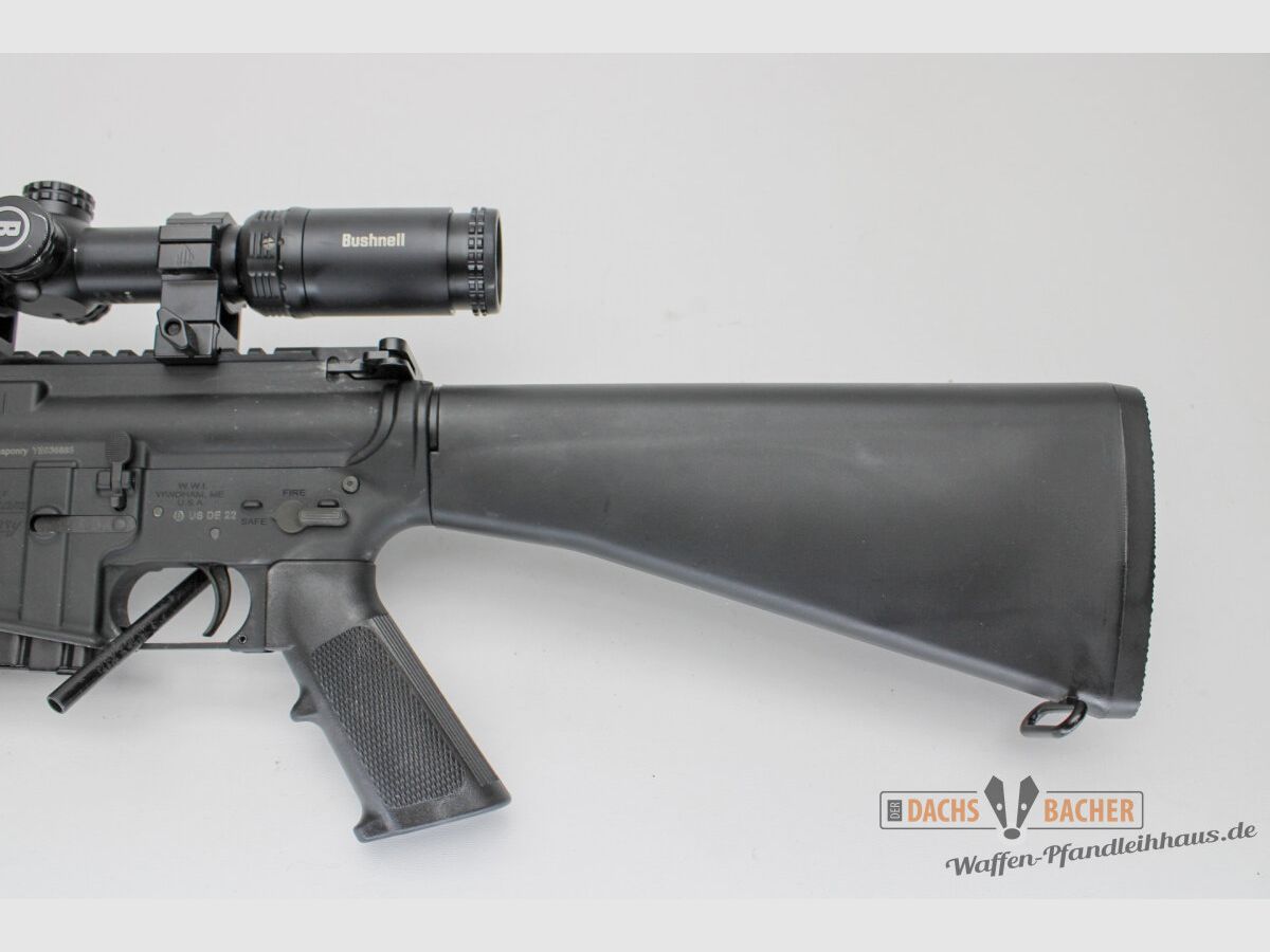 Rifle SL Windham Weaponry AR15 R16 M4 FTT calibre .223Rem con Bushnell 1-6x24