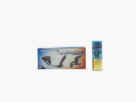PACKUNG MIT 10 PATRONEN JOCKER TRIO BECASSIERE 36G Kal.12/70 SCHROTT 8-9-10