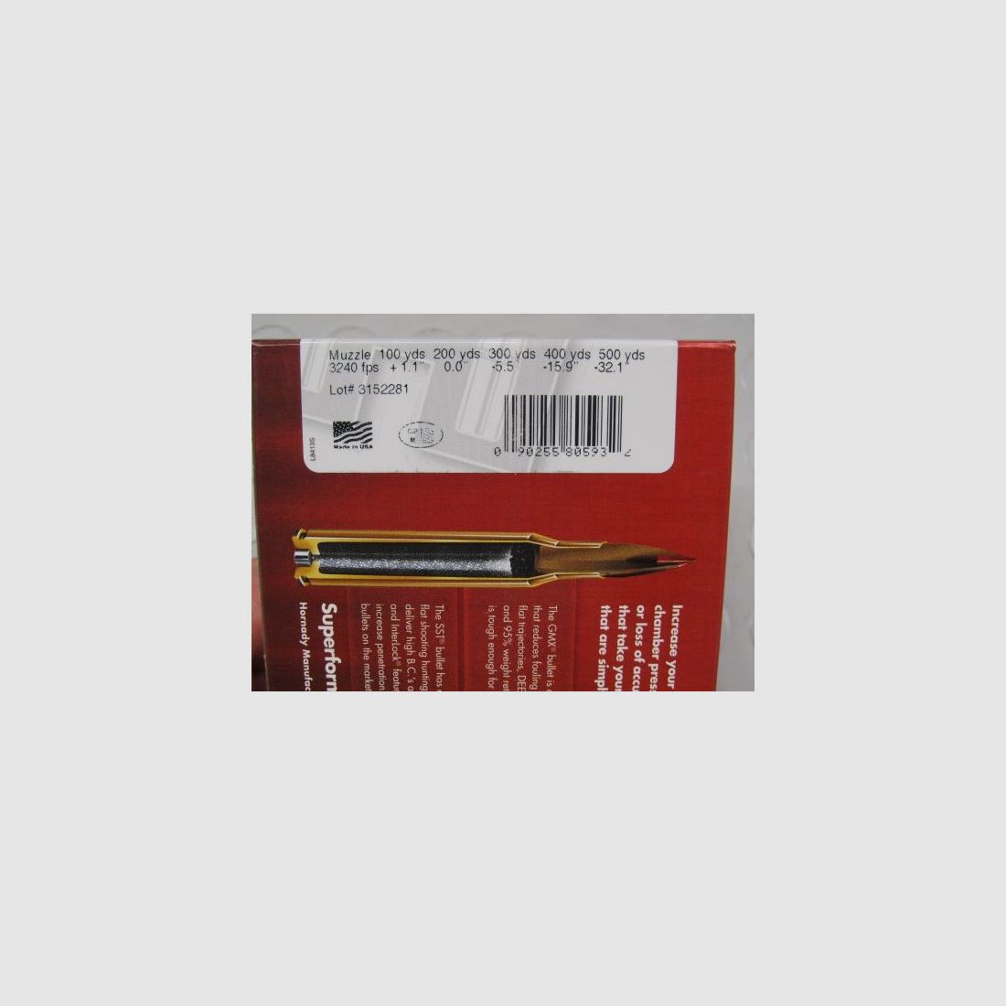 HORNADY PATRONEN 7MM REM MAG 139 GR, Bild 3 von 3