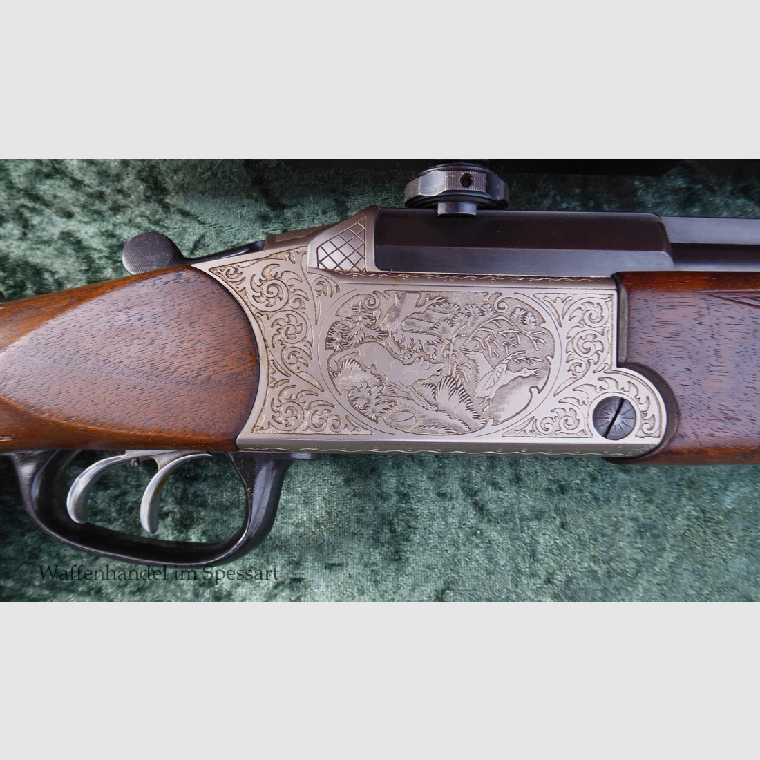 Bergstutzen Blaser, Kal.8x57irs/ 5,6x52R mit ZF 2,5-10x50.