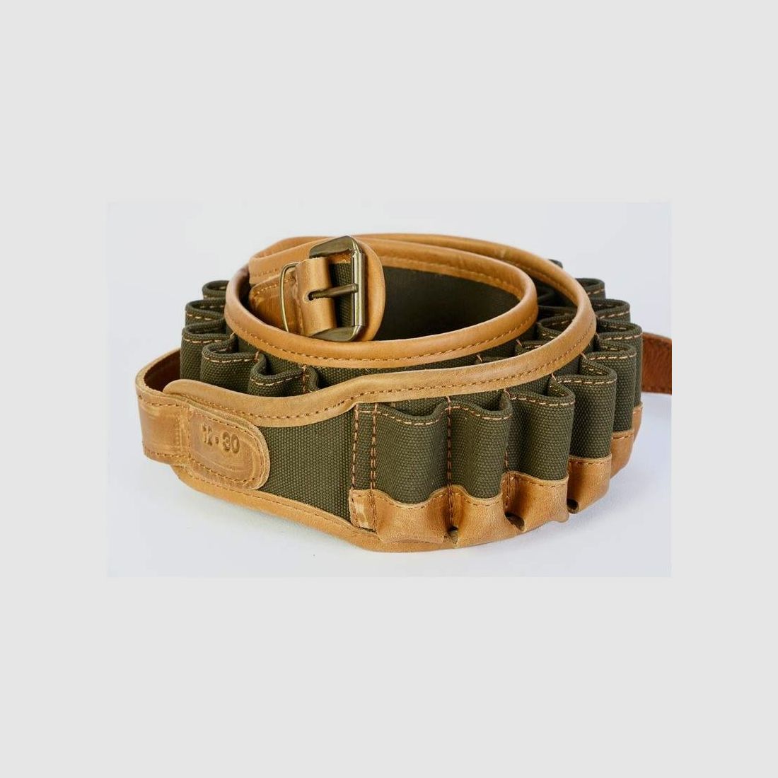 Sac à cartouches pour fusil en toile et cuir 535, image 2 sur 2