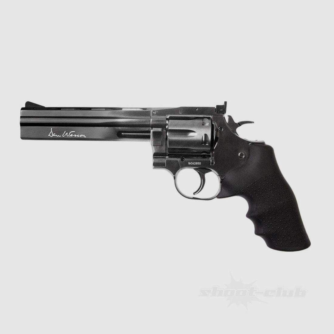 Dan Wesson 715 6 Zoll Co2 4,5mm Diabolo / Stahlgrau