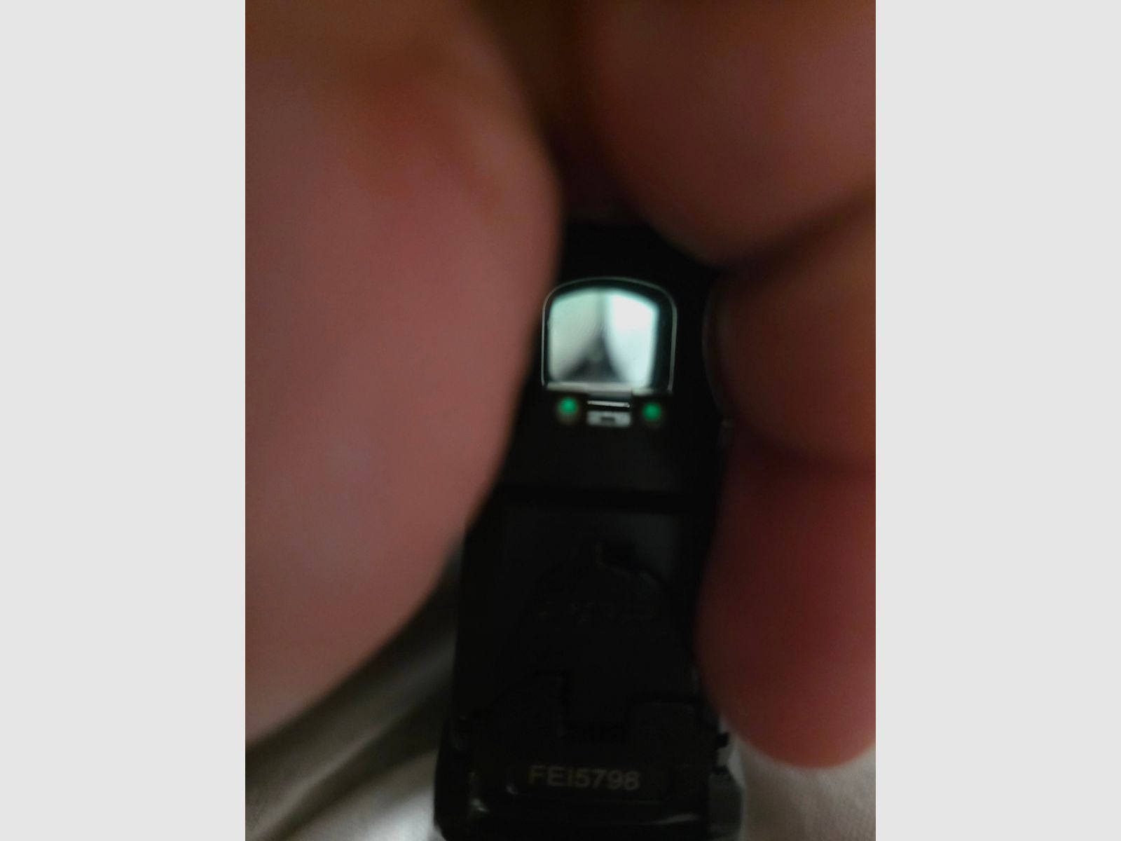 Pistol PDP Compact V2 PRO SD Tritium rear sight and front sight with illuminated dot sight Acro C-2